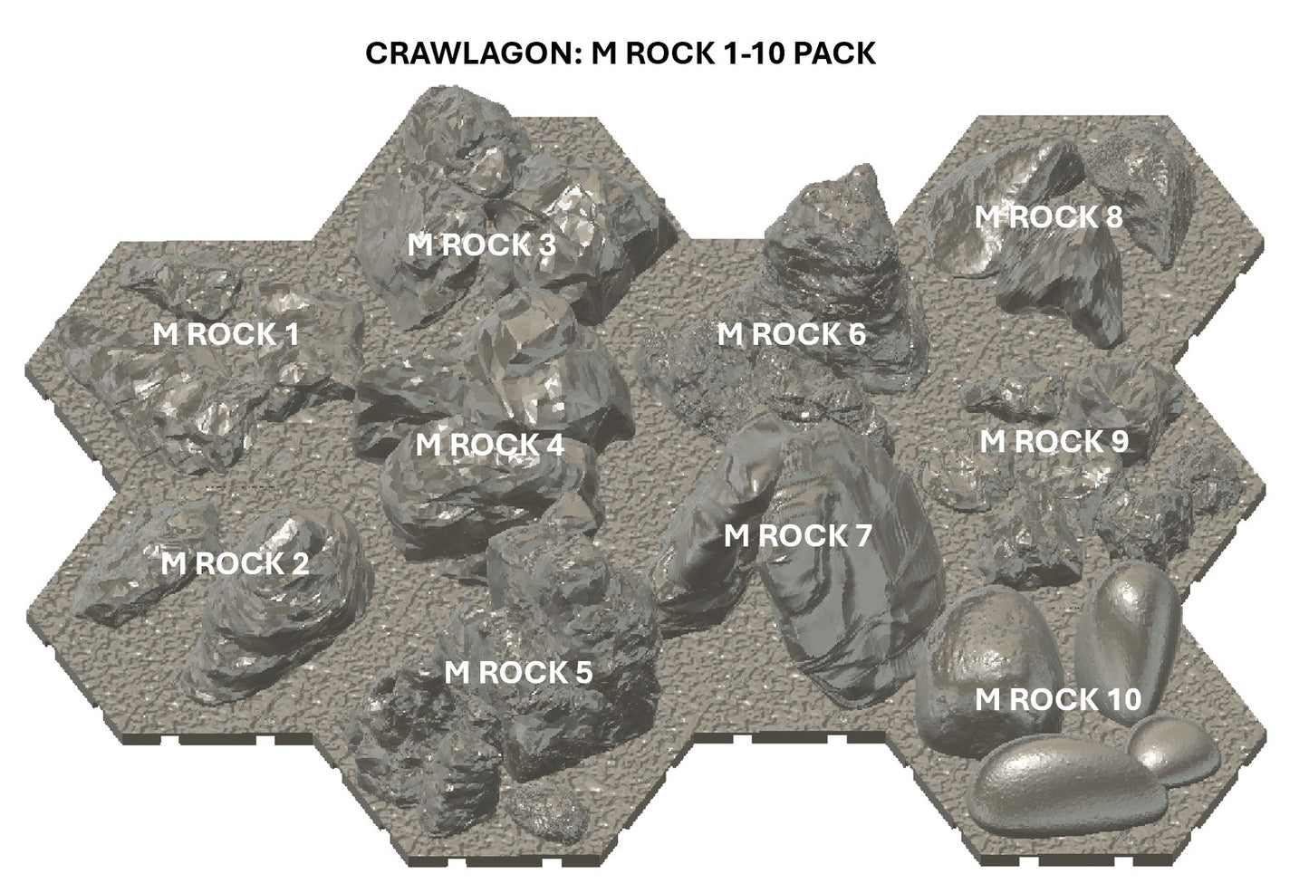 M Rock 1-10 Pack
