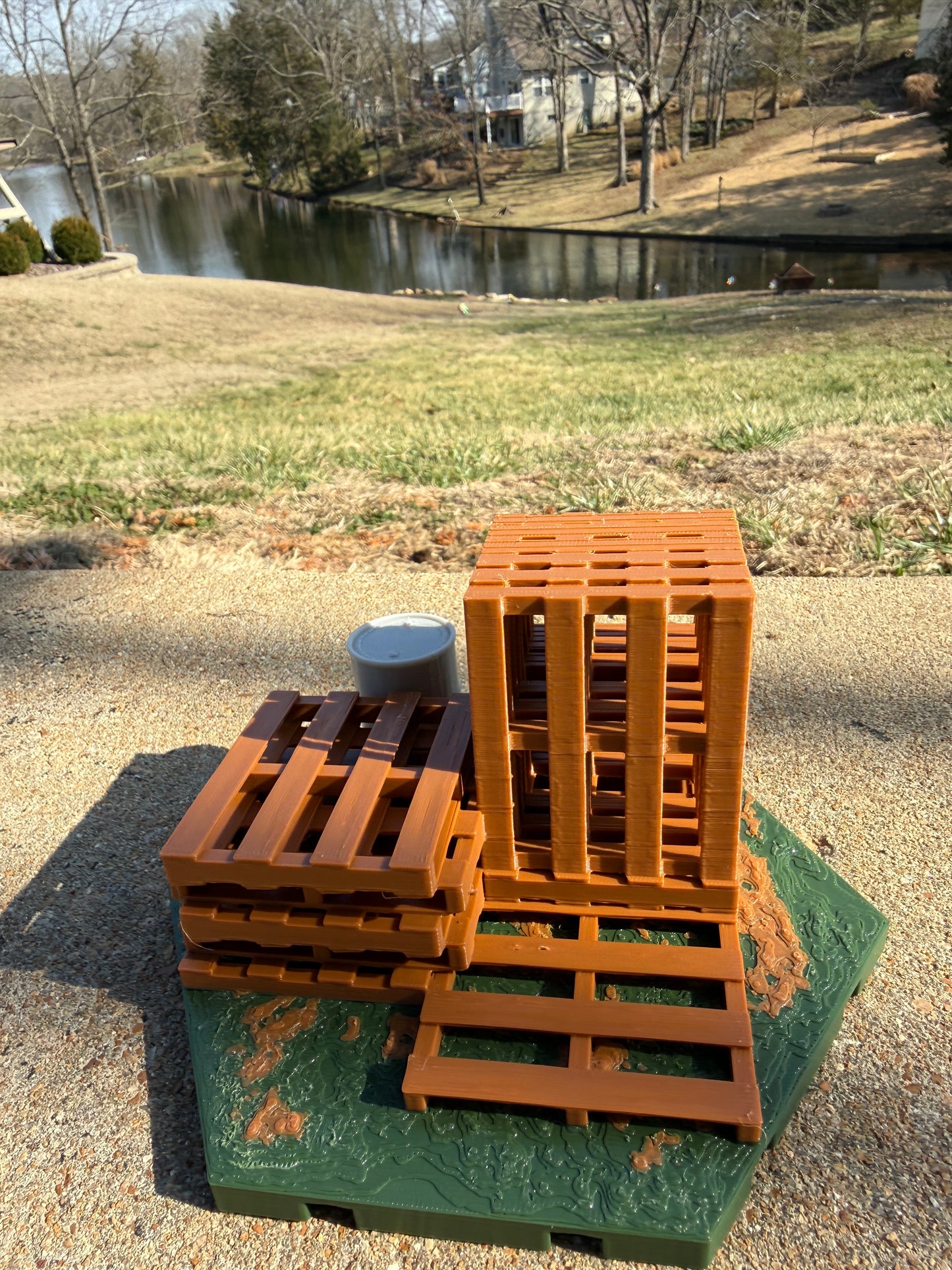 Crawlagon Landscape 1 (1/18-1/32 Scale) ADD ON ***PHYSICAL PRINT SHIPPED***