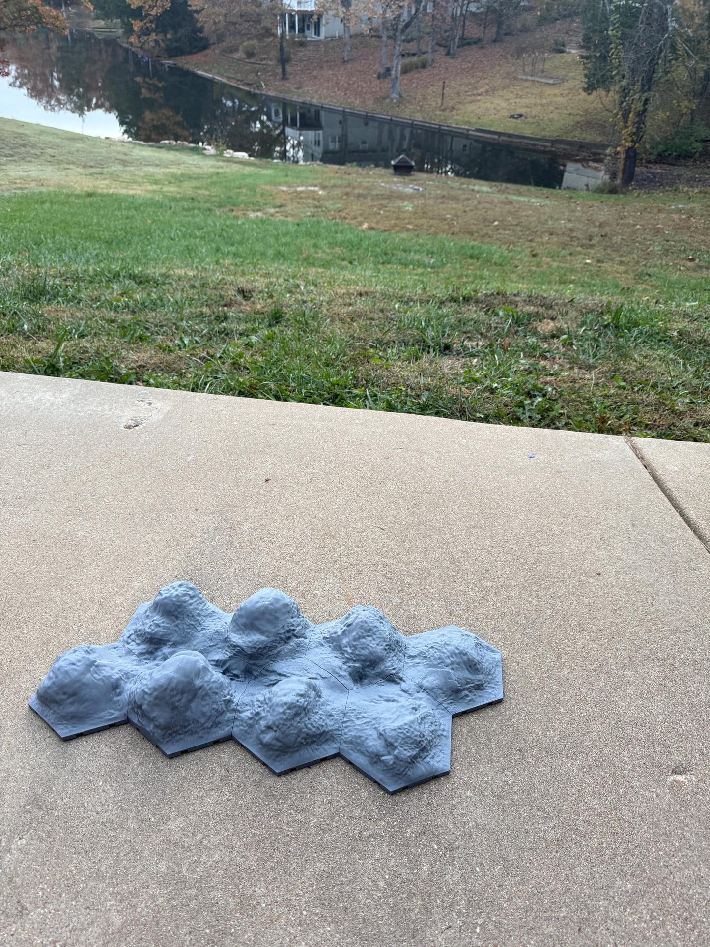 Crawlagon Terrain 12 WITH GRIP (1/18-1/32 scale) ***PHYSICAL PRINT SHIPPED***