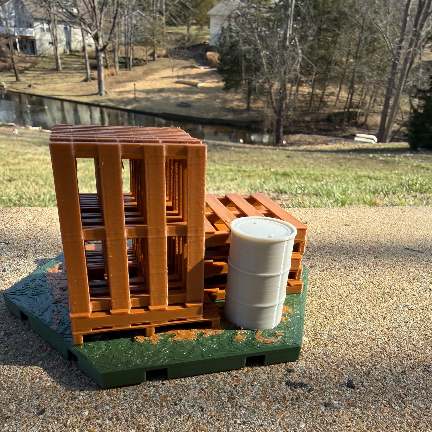 Crawlagon Landscape 1 (1/18-1/32 Scale) ADD ON ***PHYSICAL PRINT SHIPPED***