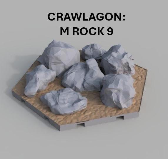 Crawlagon M Rock 1–10 (1/18–1/32 Scale)