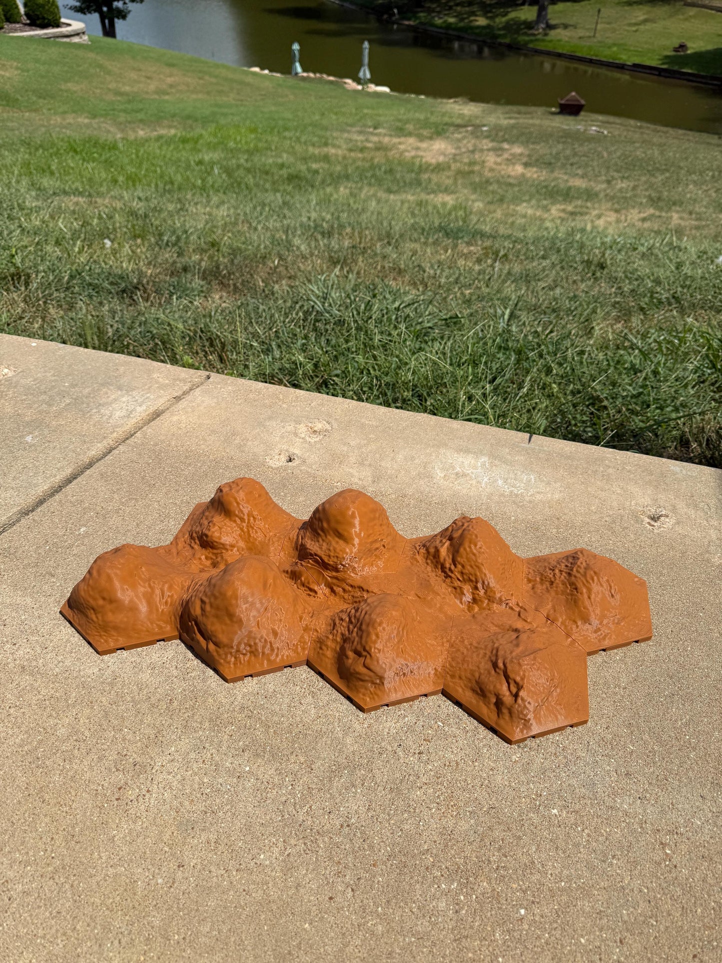 Crawlagon Terrain 12 WITH GRIP (1/18-1/32 scale) ***PHYSICAL PRINT SHIPPED***