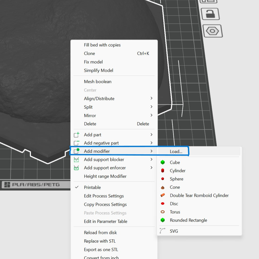 6mm tall cube for slicing