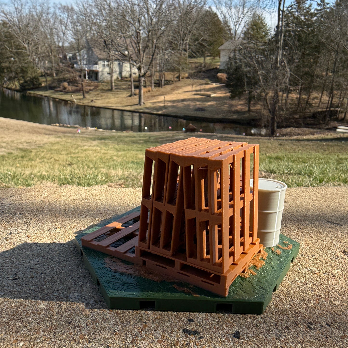 Crawlagon Landscape 1 (1/18-1/32 Scale) ADD ON ***PHYSICAL PRINT SHIPPED***