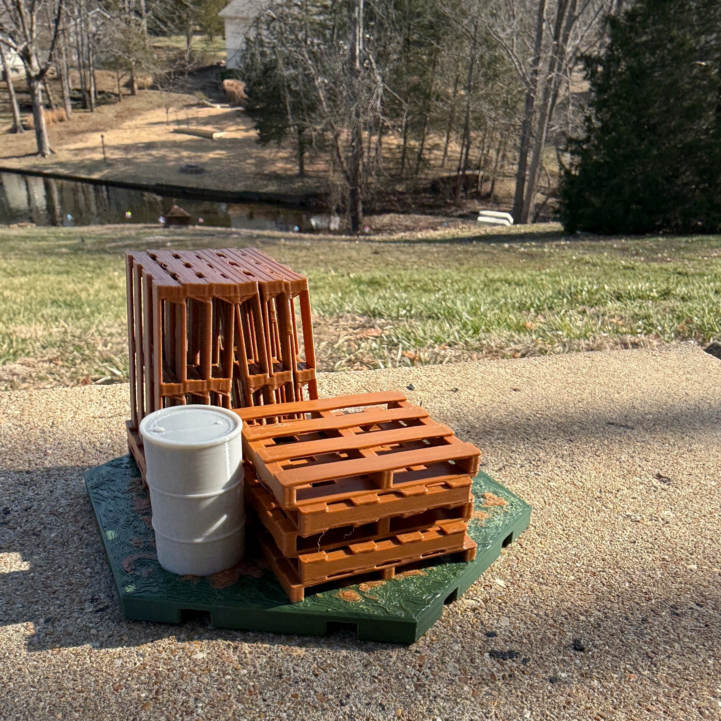 Crawlagon Landscape 1 (1/18-1/32 Scale) ADD ON ***PHYSICAL PRINT SHIPPED***