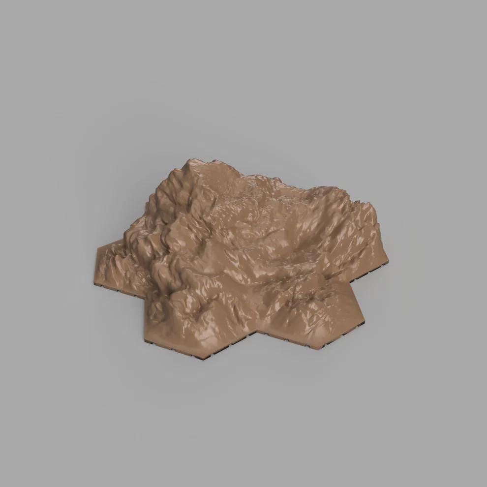 Crawlagon XL Terrain 2G (1/18-1/32 Scale) ***PHYSICAL PRINT SHIPPED***