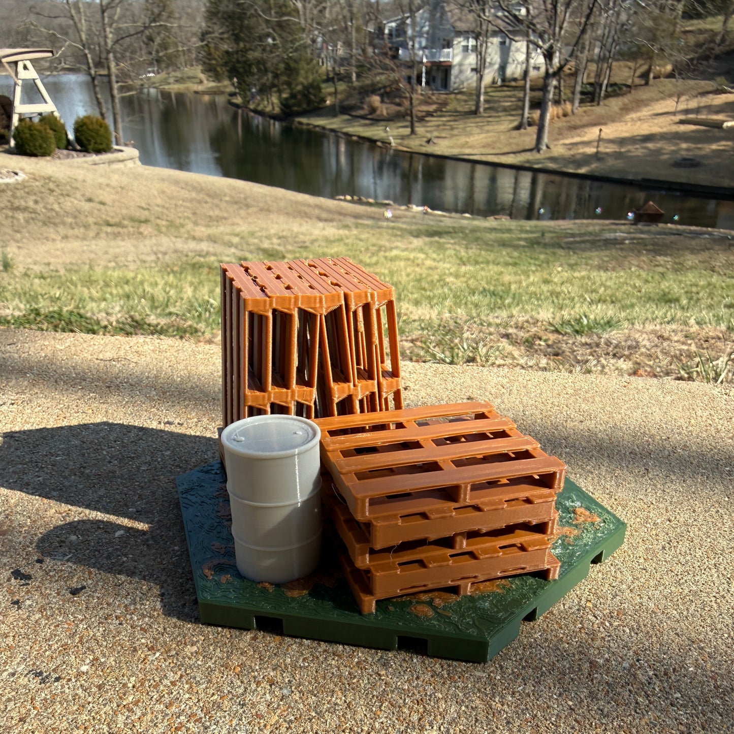 Crawlagon Landscape 1 (1/18-1/32 Scale) ADD ON ***PHYSICAL PRINT SHIPPED***