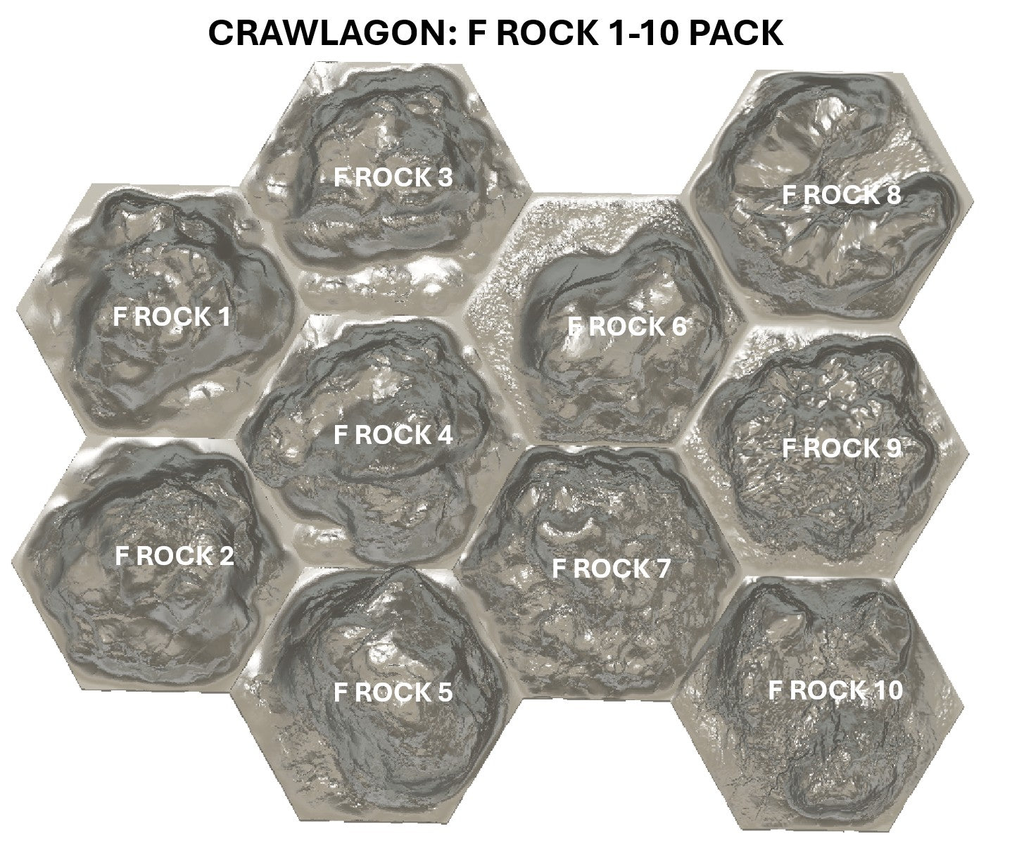F Rock 1-10 Pack