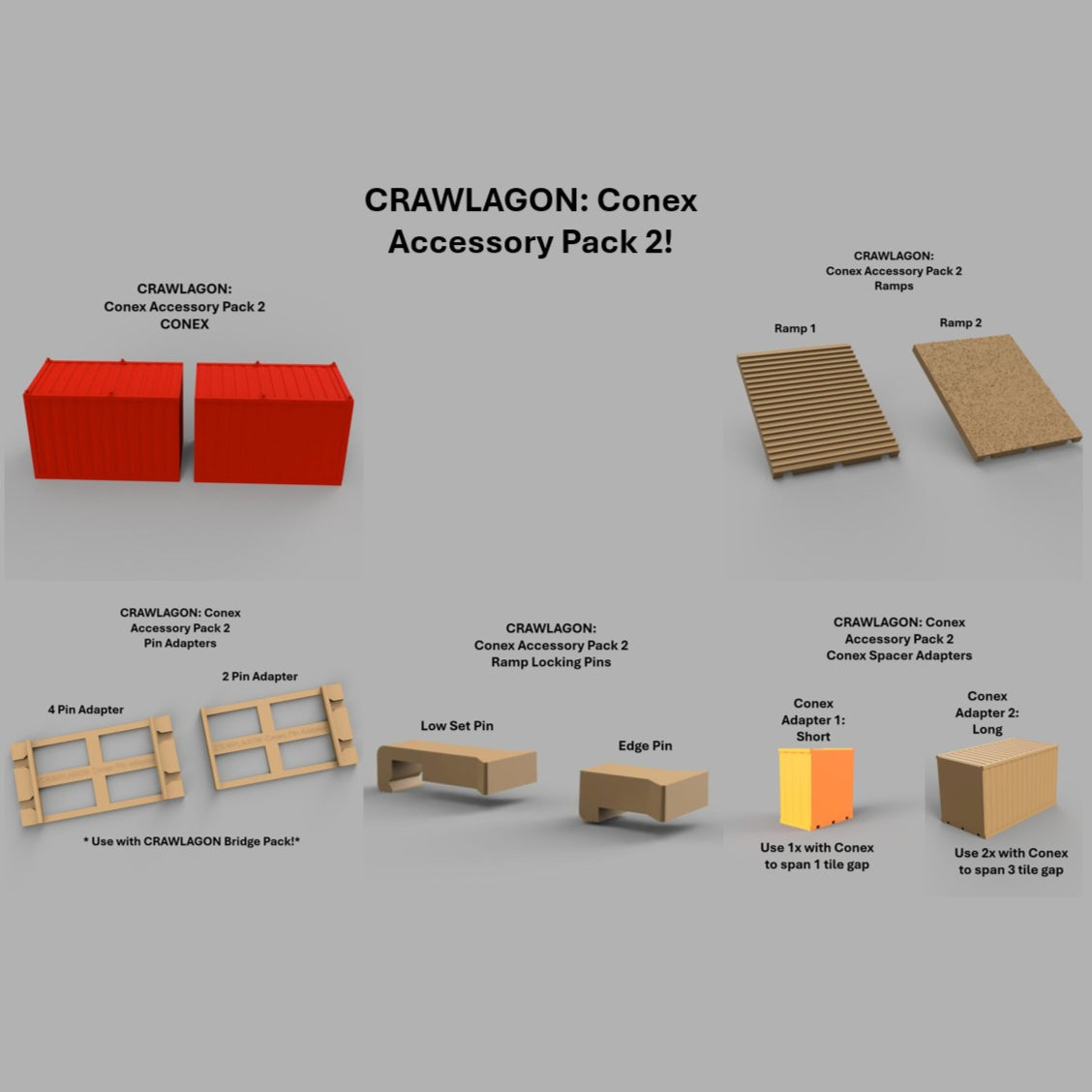 XL Conex Accessory Pack 2!