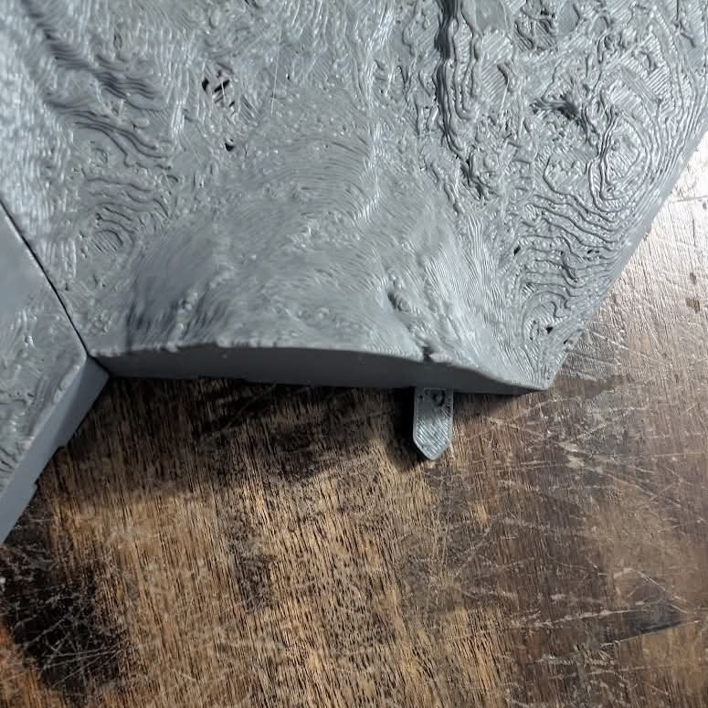 Gluing alignment pin by Jared Pickel
