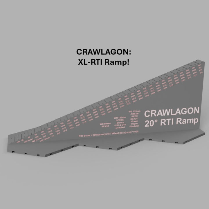 CRAWLAGON: A fully configurable, 3D-printed RC rock crawling course!