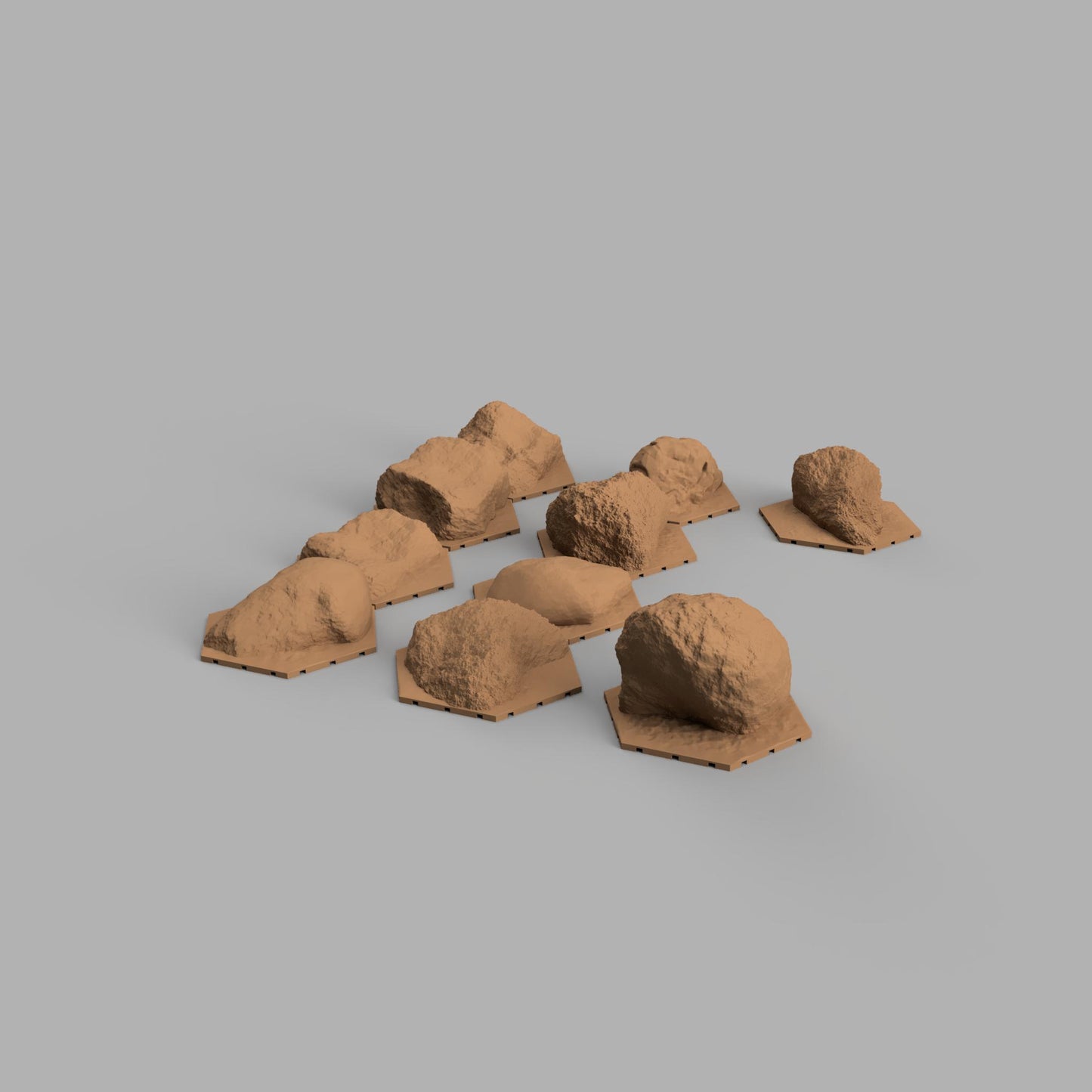 XL SRocks 1-10 Pack – (XL Single Rocks)