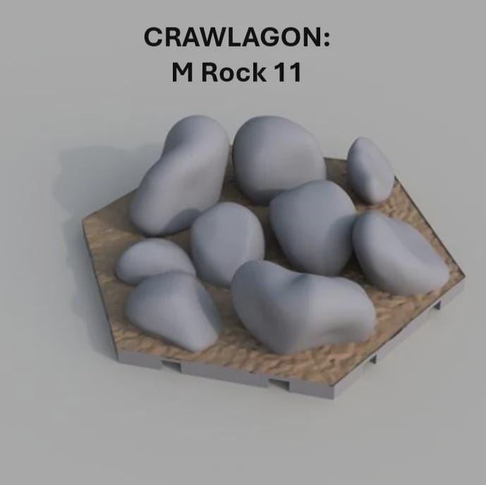 Crawlagon M Rock 11-20 (1/18-1/32 Scale) ***PHYSICAL PRINT SHIPPED***
