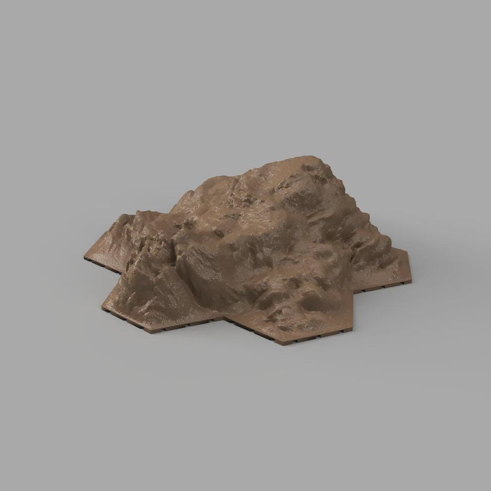 Crawlagon XL Terrain 2G (1/18-1/32 Scale) ***PHYSICAL PRINT SHIPPED***