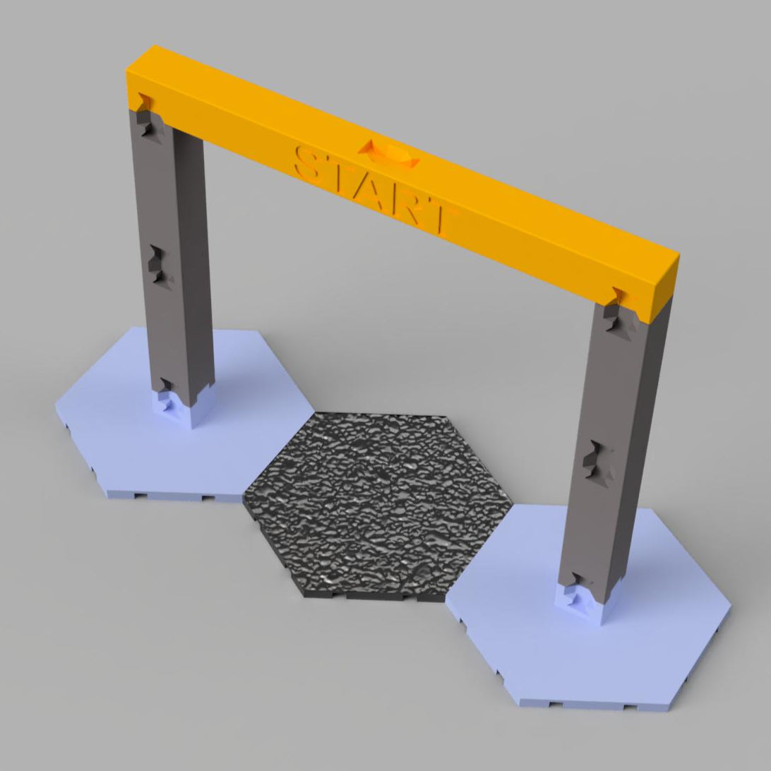 Start and Finish line set